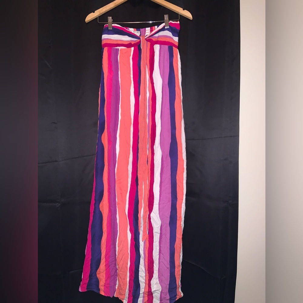 STRIPED MAXI DRESS SIZE XS